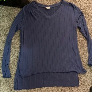 Blue, size small, mote brand sweater